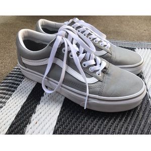 Light Grey Vans